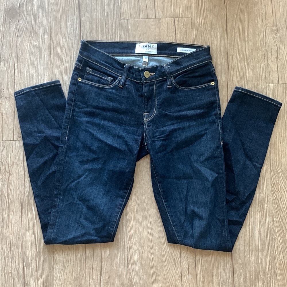 Frame Denim Le Skinny de Jeanne Dark 26